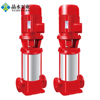 Pompes à incendie certifiées CE OEM et ODM, pompe à eau centrifuge électrique, performances fiables, pompes à incendie verticales multi-étagées UL FM
