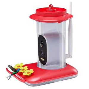 Kamera Pengumpan Burung 5MP Full HD dengan Lensa Sudut Lebar Deteksi Gerakan Tahan Air IP66 untuk Burung Kolibri - Product Image 2