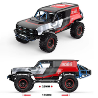 Nouvelle voiture RC 4x4 tout-terrain MJX Hyper 1:18 à moteur brushless H18P 4 canaux pour experts, modèle 2026