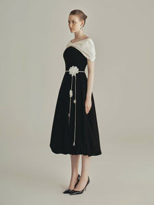 เดรสเรเวนแฟชั่นชั้นสูงสำหรับผู้หญิงเสื้อผ้าลำลองสไตล์หรูหราสำหรับชีวิตประจำวันบริการผลิตในเวียดนาม - Product Image 2