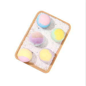 Venta Directa Personalizada de Bombas de Baño Efervescentes de Tres Colores con Bicarbonato de Sodio y Ácido Cítrico, 100g - Product Image 4