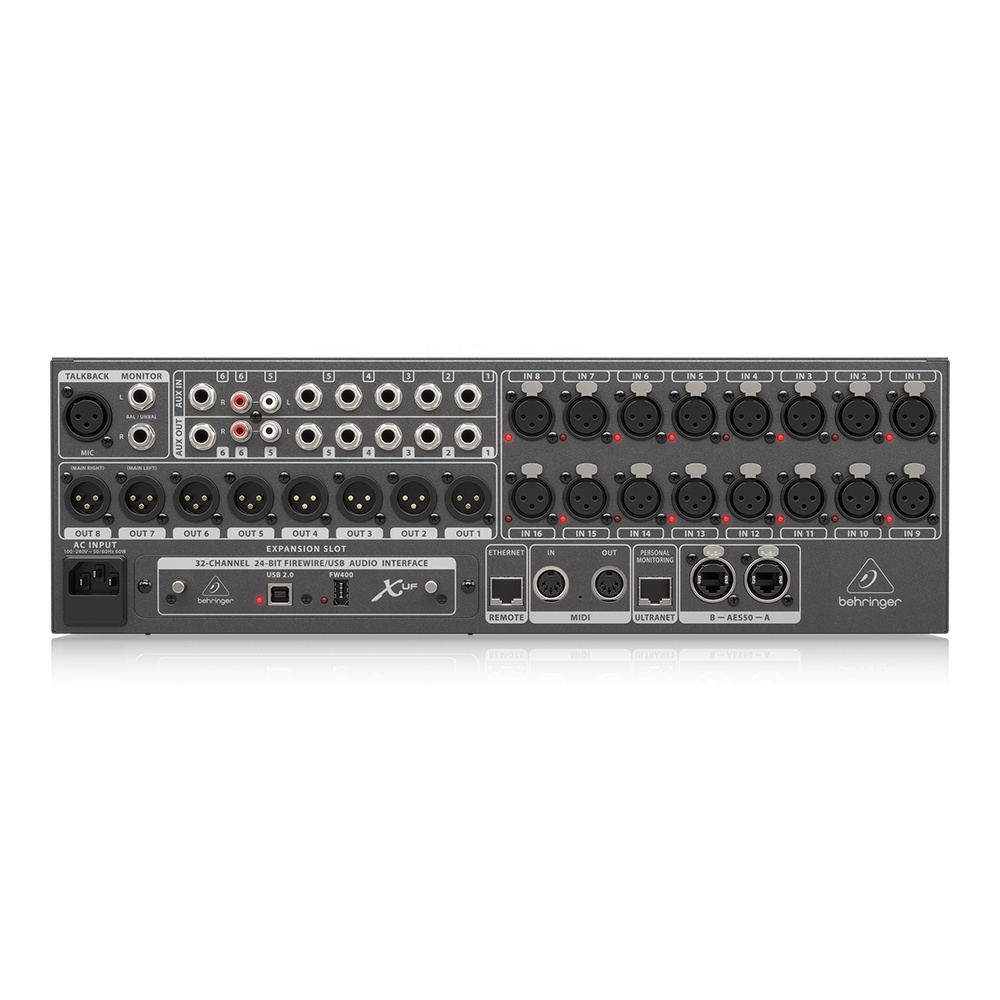 digital mixer beringer x32 rack