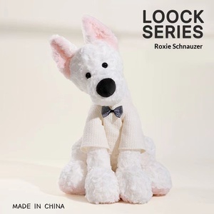 Cuscino Peluche in Poliestere <span class=keywords><strong>Rox</strong></span> the Fox, Giocattolo Imbottito con Imbottitura in Cotone PP, 31cm-50cm, Regalo di Compleanno, Regalo per il Festival Qixi - Product Image 4