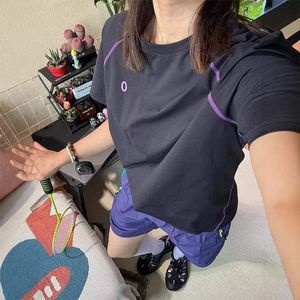 เสื้อยืดแขนสั้นผ้าไหมน้ำแข็งแห้งเร็วสำหรับผู้หญิง เสื้อกีฬาระบายอากาศสำหรับฤดูร้อน เหมาะสำหรับวิ่ง เดินป่า ปั่นจักรยาน และออกกำลังกาย - Product Image 2