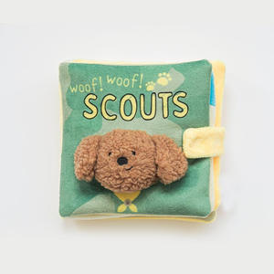 Toptan Pet köpek koklama oyuncaklar karikatür sevimli kitap dayanıklı gizlemek kaçak gıda gıcırtılı peluş Pet köpek çiğneme oyuncakları - Product Image 1