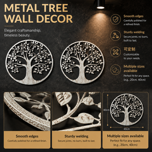 <span class=keywords><strong>Décoration</strong></span> <span class=keywords><strong>Murale</strong></span> Métallique 3D Arbre de Vie 40cm pour Intérieur et Extérieur, <span class=keywords><strong>Décoration</strong></span> <span class=keywords><strong>Murale</strong></span> en Fer pour Chambre, Motif Abstrait, <span class=keywords><strong>Décoration</strong></span> <span class=keywords><strong>Murale</strong></span> pour la Maison, Vente en Gros - Product Image 3