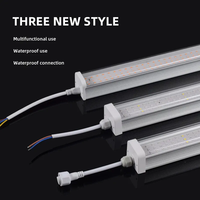 T12 LED élèvent la lumière Led 4ft plante lampe 120cm spectre complet Led élèvent la lumière bleu et rouge alliage d'aluminium 80 SMD2835-30-60 0.5 >80