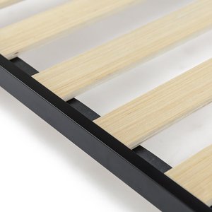 Base de Cama Moderna Personalizada de Madera con Listones, Fácil de Montar, Tamaño King/Single, Muebles de Dormitorio, Estilo Madera, Color Natural, Alta Calidad - Product Image 4