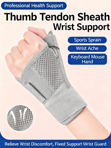 دعم الإبهام دعامة معدات اللياقة البدنية الطبية للبالغين التهاب المفاصل ألم المعصم دعم جبيرة سبيكا شعار مخصص - Product Image 2