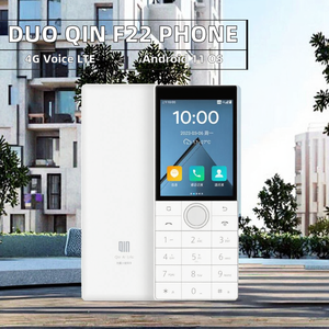 Téléphone pour seniors <span class=keywords><strong>DUO</strong></span> QIN F22, écran 2,8 pouces, Android 11.0, processeur quadricœur, smartphone 4G, <span class=keywords><strong>mobile</strong></span> mondial, <span class=keywords><strong>Google</strong></span> Play, 2 Go + 16 Go - Product Image 2