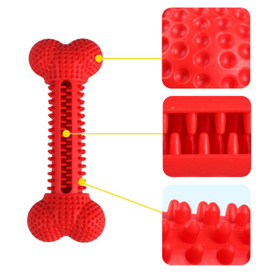 Giocattolo <span class=keywords><strong>da</strong></span> Masticare per Cani in TPR, Osso Dentale Interattivo per <span class=keywords><strong>Cuccioli</strong></span> e Cani di Piccola e Media Taglia - Product Image 2