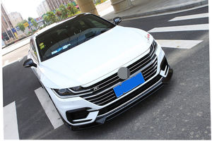 KSEEK Pièces automobiles Pare-chocs avant Jupe latérale Diffuseur Grille Bodykit <span class=keywords><strong>Pour</strong></span> VW Arteon 2019 Mise à niveau vers R-line - Product Image 4
