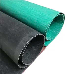 Black wire reinforced coated graphite compressed non-asbestos rubber sheet