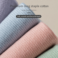 Chaussettes d'été rayées à double barre mi-mollet pour yoga et pilates, avec bordures côtelées très élastiques, semelles antidérapantes en silicone tricotées, idéales pour la danse
