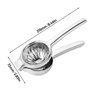 Exprimidor Manual de Limones de Acero Inoxidable al por Mayor, Utensilio de Cocina, Exprimidor de Metal, Precio de Fábrica - Product Image 5