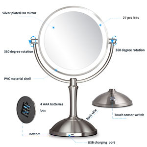 <span class=keywords><strong>Espejo</strong></span> de Maquillaje <span class=keywords><strong>LED</strong></span> de Doble Cara con Pedestal de Escritorio Tipo <span class=keywords><strong>Conair</strong></span> - Product Image 3