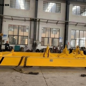 JUNAYNG - Último Modelo de Fábrica: Contenedor de Envío de 40 Pies con Capacidad de Carga de 42 Toneladas, Plataforma Elevadora Semiautomática con Vigas de Elevación, 3500W, 220V, 2000x2000x600mm - Product Image 5