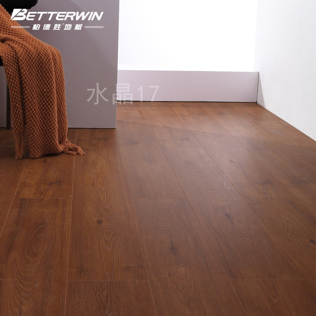 China Cheap Price Ac3 Ac4 Ac5 Click HDF 8mm 10mm 14mm Thick White Dark Grey Oak Waterproof Wood Laminate Flooring