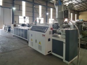 Mesin Manufaktur Sudut Bangunan PVC Beacon Drywall Plastik Garis Produksi Mesin Pembuat Ekstrusi - Product Image 2