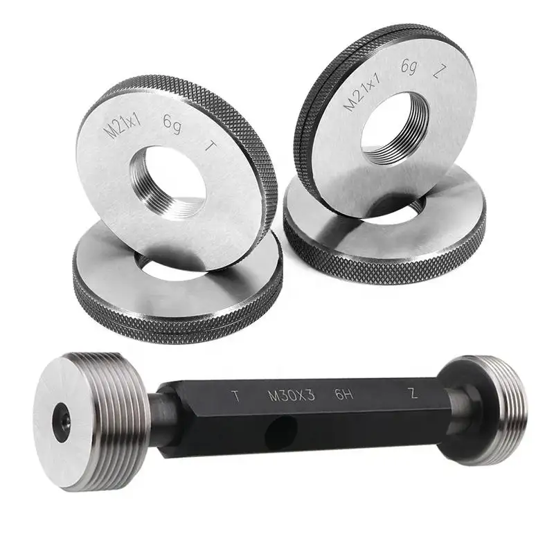 M1, M5, M8, M10, M12, M15, M20, M25, M30 GO &NO GO limited gages Pin Plain ring & plug gauge