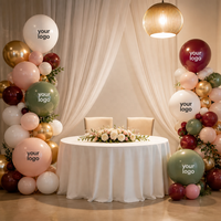 Ballon personnalisé imprimé pour la décoration de fêtes : Anniversaire, Premier anniversaire, Ramadan, Noël, Saint-Valentin, Remise de diplôme, Événements et Célébrations