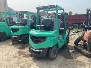 Chariot élévateur manuel d'occasion pour mitsubishi, appareil de deux roues diesel, 3 tonnes, FD30, seconde main - Product Image 5