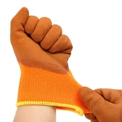 Fornitura di fabbrica <span class=keywords><strong>guanti</strong></span> <span class=keywords><strong>da</strong></span> lavoro di sicurezza antiscivolo resistenti al taglio <span class=keywords><strong>guanti</strong></span> rivestiti in schiuma di lattice - Product Image 5