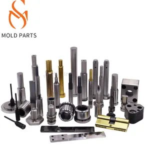 Nano Tin Coating Spare Parts Round Punch Injection Mold Parts Carbide Punch Stamping Mould Parts