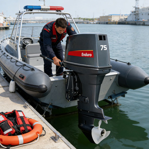 Motore Fuoribordo YMH 75HP 2 Tempi E75HMHDL Nuovo Motore a Benzina per Retrofit/Aggiornamento Imbarcazioni Commerciali di Trasporto Facile Potenza - Product Image 3