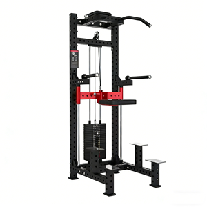 Équipement de fitness multifonctionnel commercial pour salle de sport, appareil d'entraînement assisté pour les épaules et les tractions avec barre simple et double - Product Image 3