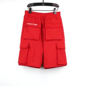 กางเกงขาสั้นผู้ชายคุณภาพสูงทรงคอมเพรสชั่น สไตล์ฮิปฮอป สตรีทแวร์ มีกระเป๋าหลายช่อง กางเกงคาร์โก้สำหรับออกกำลังกาย - Product Image 3