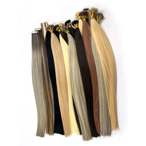 Venta al por mayor K Tips Salon Extensiones de cabello preadheridas de doble estiramiento Precio de cabello humano Queratina italiana Punta en U - Product Image 6