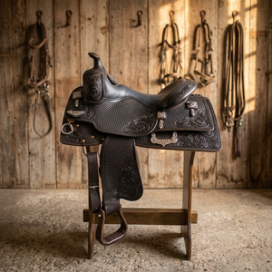 BS International Equestrian Race <b>Saddle</b> Bamboo Wood Tree Sustainable Durable Comfortable English <b>Saddle</b> SUS304 Hardware Horse - Product Image 1