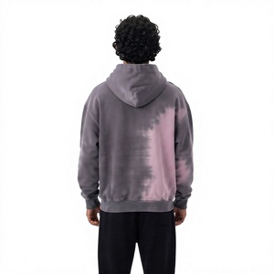 Sweat à capuche vintage délavé pour homme, pull tricoté épais, streetwear personnalisé - Product Image 4