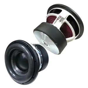 2023 Popular Subwoofer de coche de 12 pulgadas de potencia fuerte 2000W Dual 2 Ohm gran espuma envolvente estéreo coche carrera Subwoofer altavoz 1275-115F