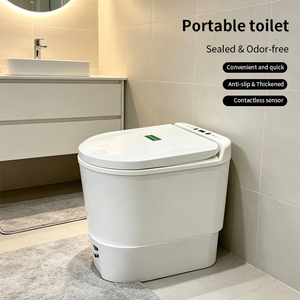 Inodoro Portátil Ecológico para Compostaje sin Agua, Inodoro Seco Autónomo sin Olor con Control Remoto de Cerámica para el Hogar y Exteriores - Product Image 4