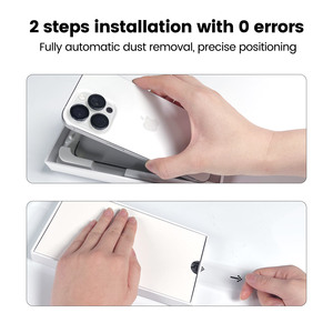 Los Más Vendidos de <span class=keywords><strong>Amazon</strong></span>: Protector de Pantalla para iPhone 17 Pro Max con Eliminación Automática de Polvo, 9H HD Transparente, Sin Burbujas, Fácil Instalación - Product Image 4