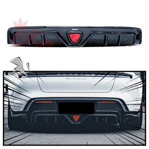 Diffuseur arrière en fibre de carbone <span class=keywords><strong>Taycan</strong></span> CMST pour <span class=keywords><strong>Porsche</strong></span> <span class=keywords><strong>Taycan</strong></span> <span class=keywords><strong>Turbo</strong></span> <span class=keywords><strong>S</strong></span> 2019-2023 - Product Image 1