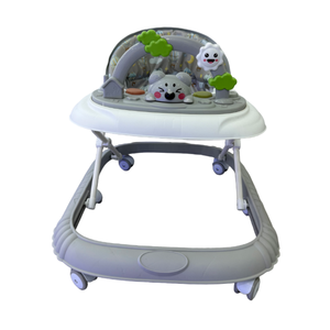 Andador <span class=keywords><strong>de</strong></span> Plástico para Bebés con Música y Mango <span class=keywords><strong>de</strong></span> Empuje, Plegable, para Bebés y Niños Pequeños, Nuevo Diseño 2026 - Product Image 2