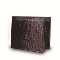RC48 dompet kulit asli untuk pria wanita tempat kartu mewah fashion asli Premium dompet buaya khusus