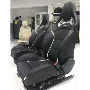 Asientos Deportivos AMG para Mercedes Benz, Actualización para W176 W156 W117, Asientos de Pista para A45 CLA45 GLA45 SLK AMG <span class=keywords><strong>GT</strong></span> C63 E63 <span class=keywords><strong>BMW</strong></span> - Product Image 4