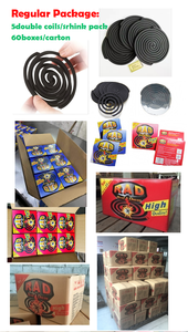Vente directe usine – Spirale <span class=keywords><strong>anti</strong></span>-moustiques noire à fumée douce, longue durée, pour usage domestique, personnalisable, OEM/ODM, fabriquée en Chine - Product Image 2