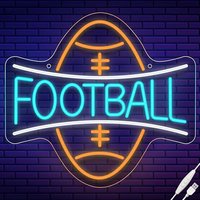 Desain Gratis Didukung, Papan Neon Olahraga, Gaya Grafis Sepak Bola Bisbol Biliar, Ukuran Kustom untuk Klub Pribadi atau Ruang Pria