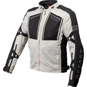 Chaqueta de moto Befast STRIKE CE Certificada 3 capas Negro Gris M - Product Image 4