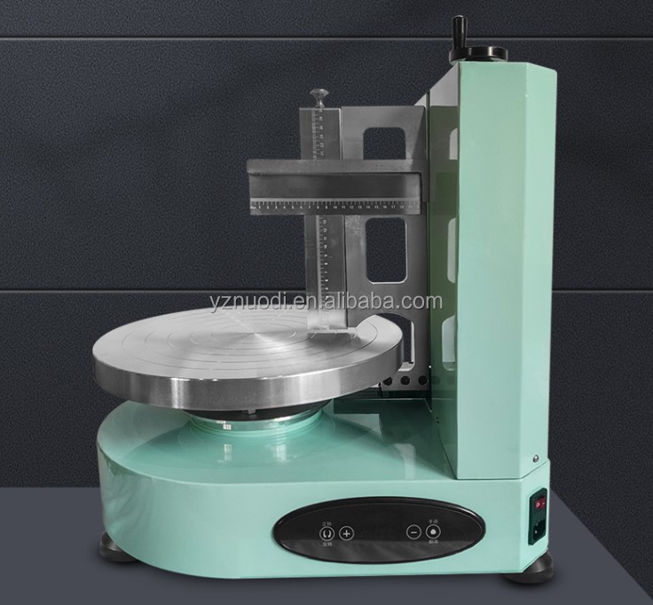 Commercial Automatic Cake Frosting Icing Machine Rotating Turntable for