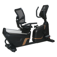Bicicleta estática reclinada de fitness al por mayor, bicicleta horizontal comercial, bicicleta reclinada magnética a la venta