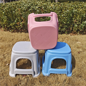 Butterfly <b>Stool</b> Thickened <b>Plastic</b> Square Small <b>Stool</b> For Home Child Use Portable 60cm Modern Design - Product Image 4