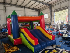 <span class=keywords><strong>2025</strong></span> thiết kế mới 3m * 4m 0.48mm 0.55mm PVC <span class=keywords><strong>Inflatable</strong></span> trượt lâu đài với trượt đầy màu sắc <span class=keywords><strong>bouncy</strong></span> nhà <span class=keywords><strong>bouncy</strong></span> khô trượt cho trẻ em - Product Image 5