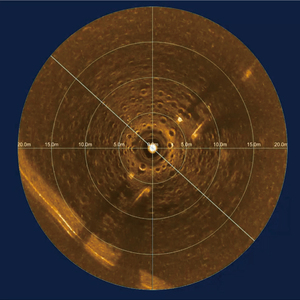 SV1006 Tri-frequentie 2D-scanning <span class=keywords><strong>sonar</strong></span>-360° akoestische visie voor doeldetectie, botsingspreventie, alle wateren, titaniumlegering - Product Image 2
