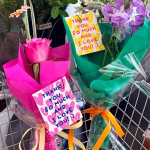 Cartes de gâteaux miniatures au miel et à la douceur, décorations de gâteaux en acrylique en forme de cœurs pour la Saint-Valentin, la fête des mères - Product Image 3